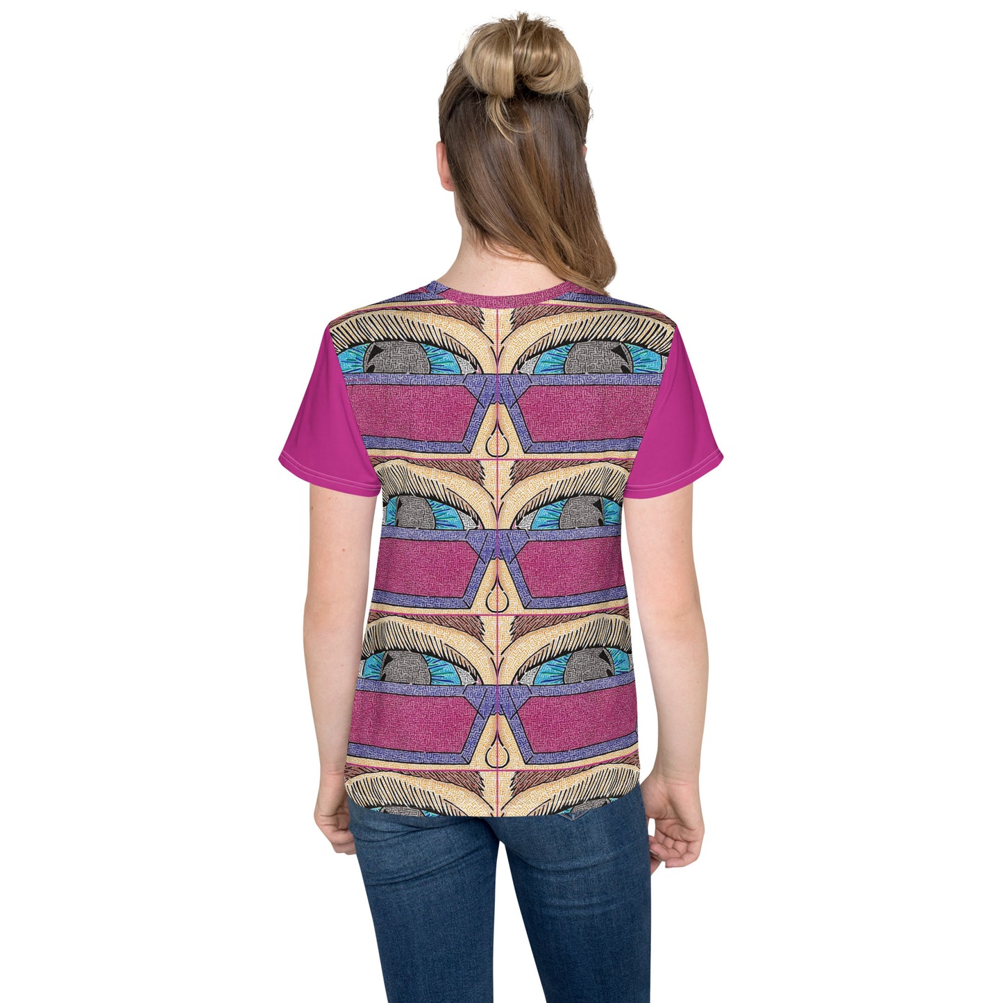 Eye Pop-Art Maze Youth T-Shirt