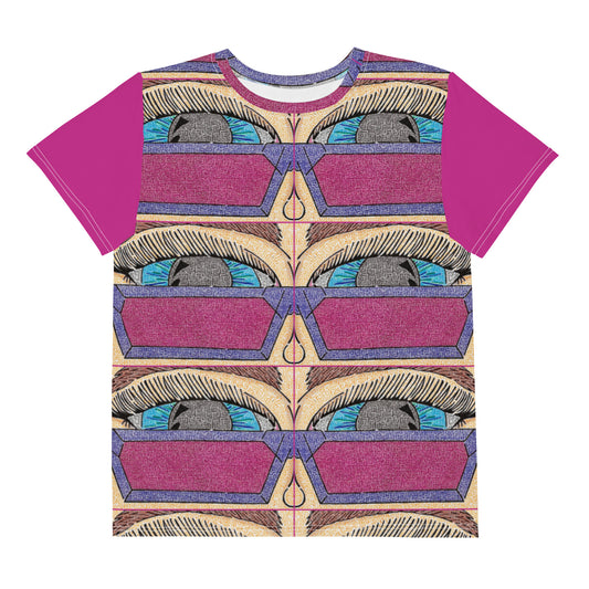 Eye Pop-Art Maze Youth T-Shirt