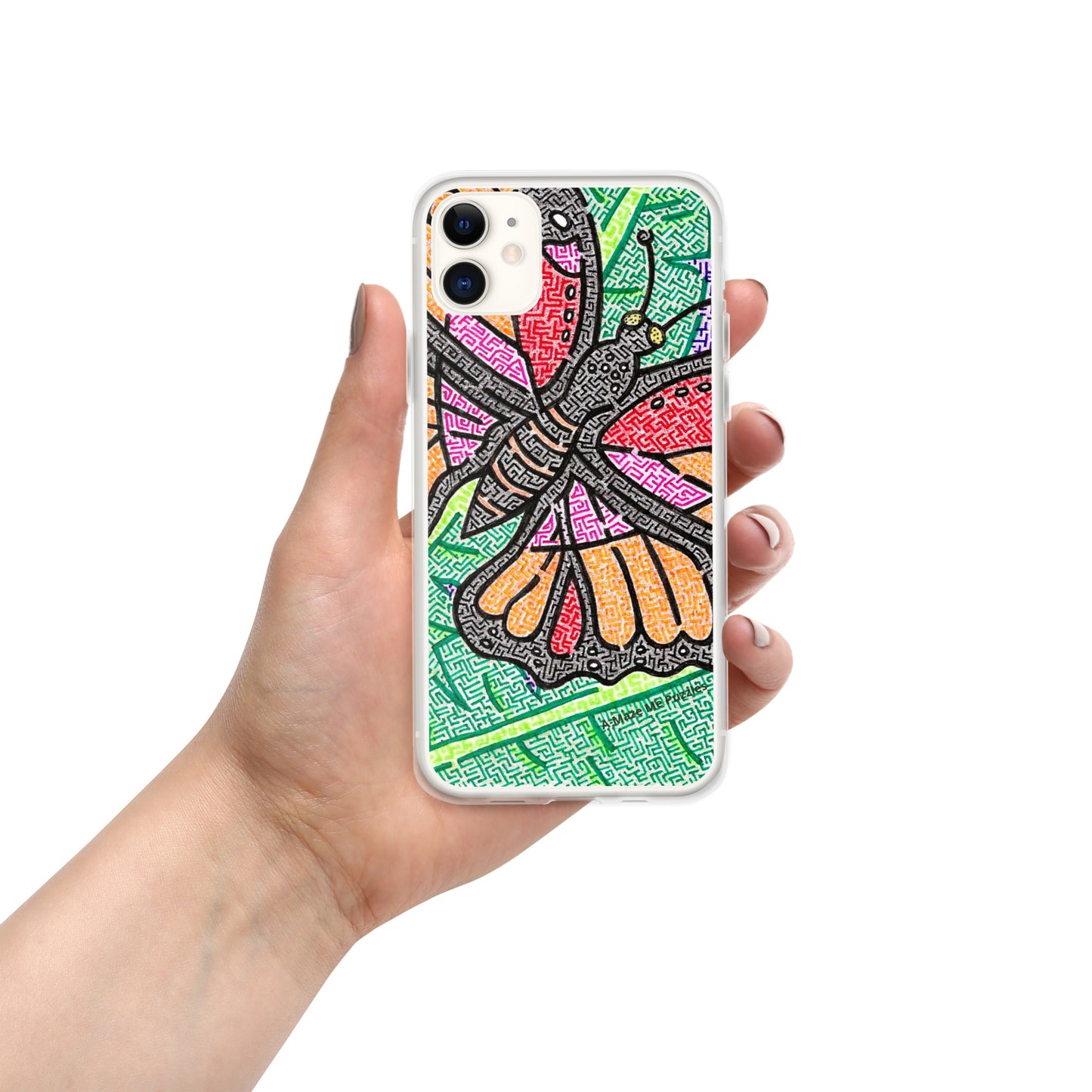 Butterfly Maze iPhone Case