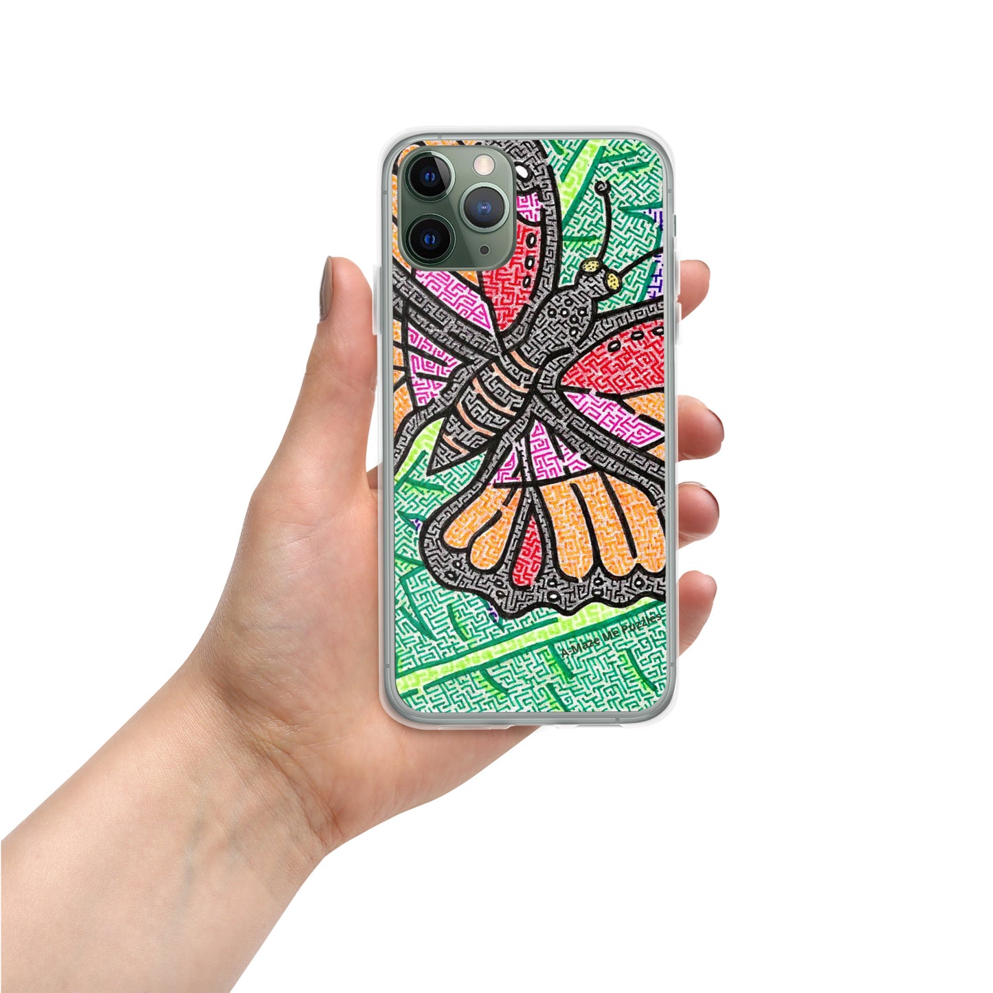 Butterfly Maze iPhone Case