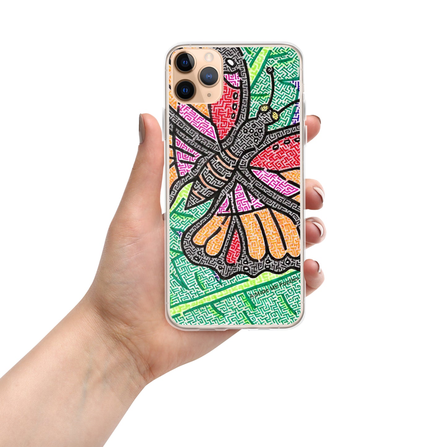 Butterfly Maze iPhone Case