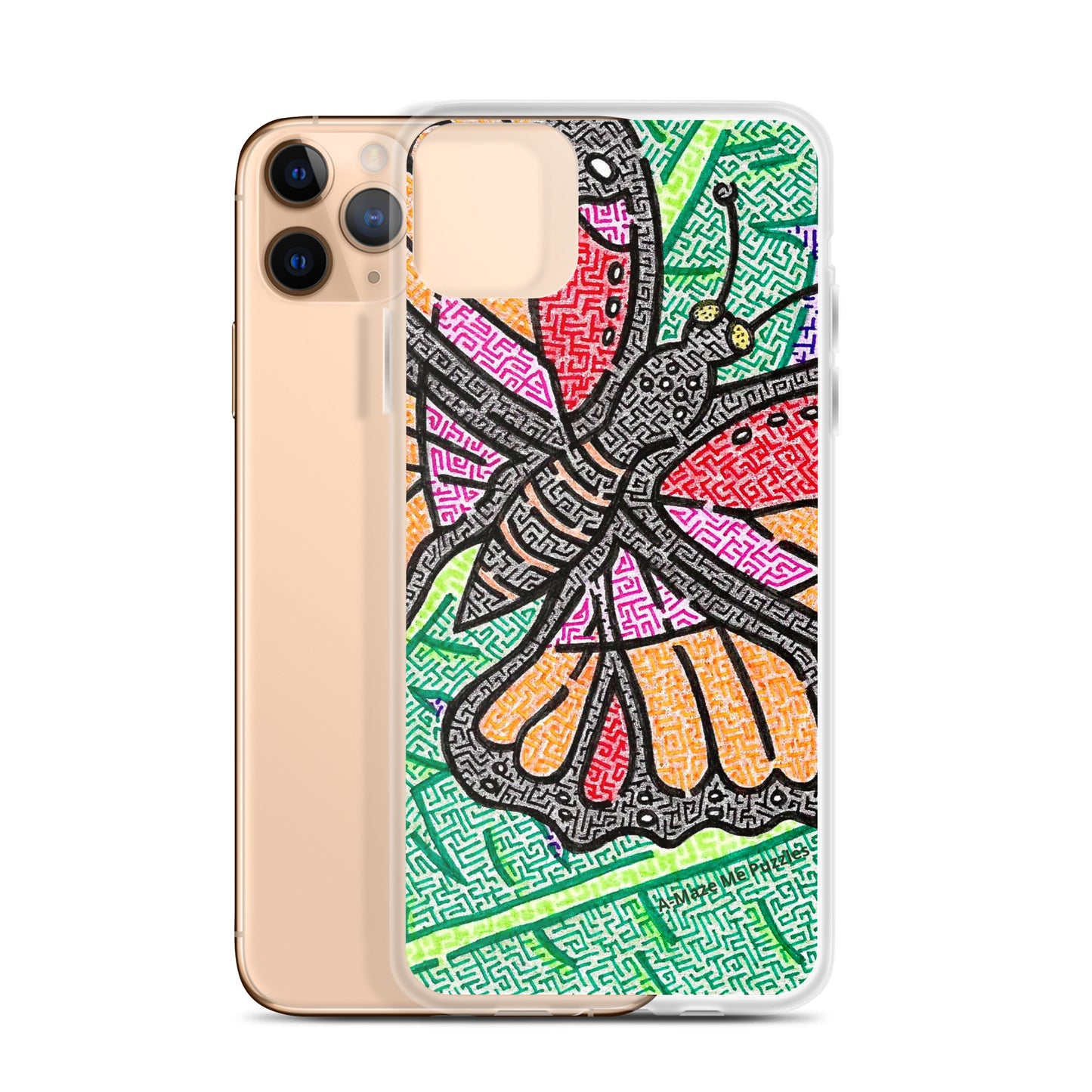 Butterfly Maze iPhone Case