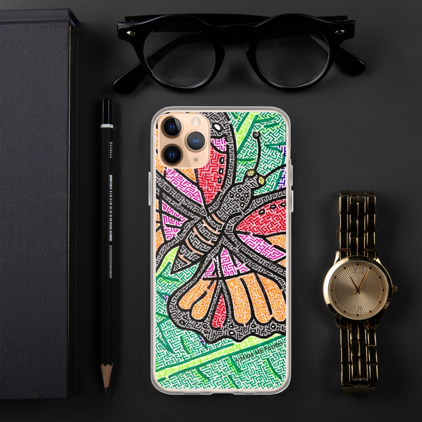 Butterfly Maze iPhone Case