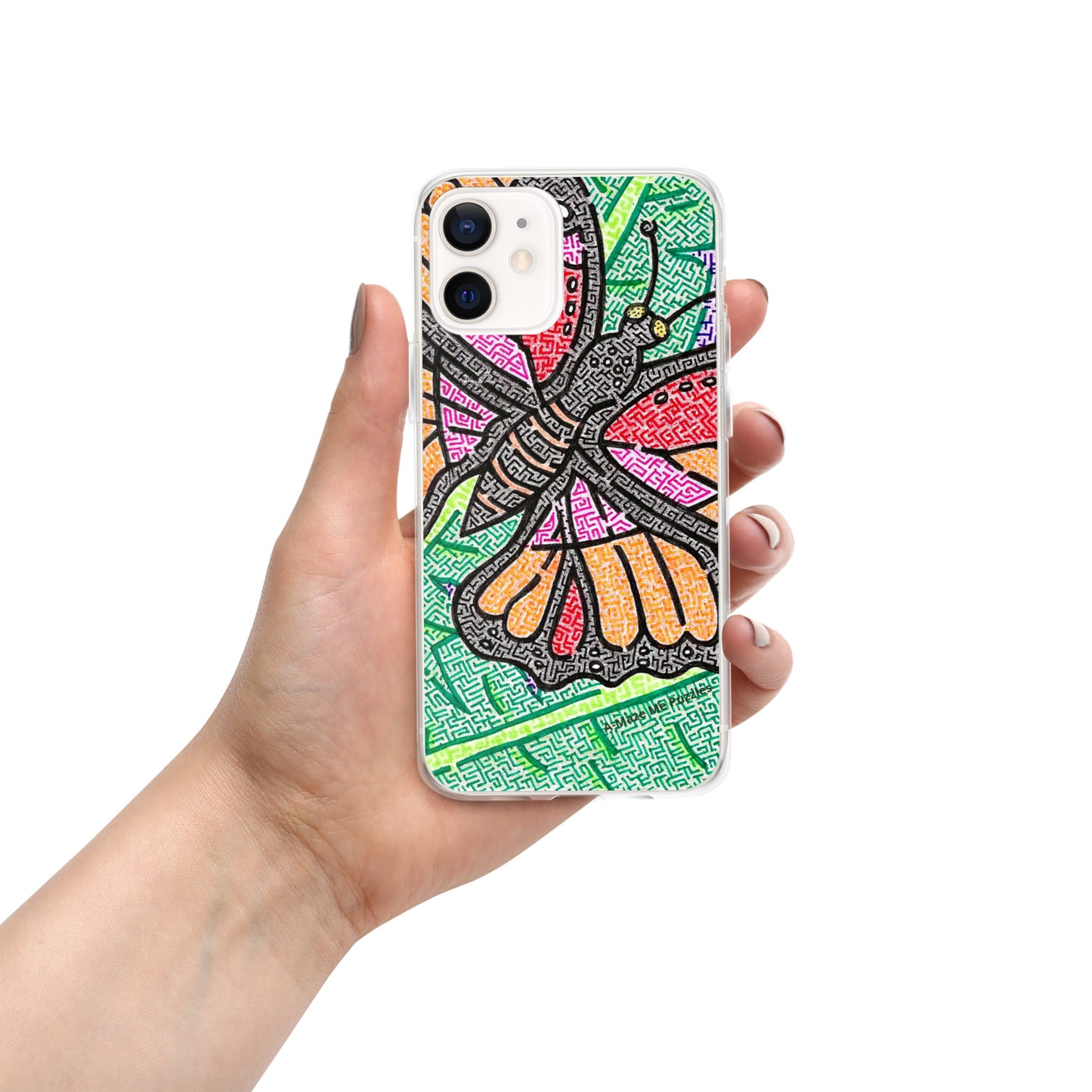 Butterfly Maze iPhone Case