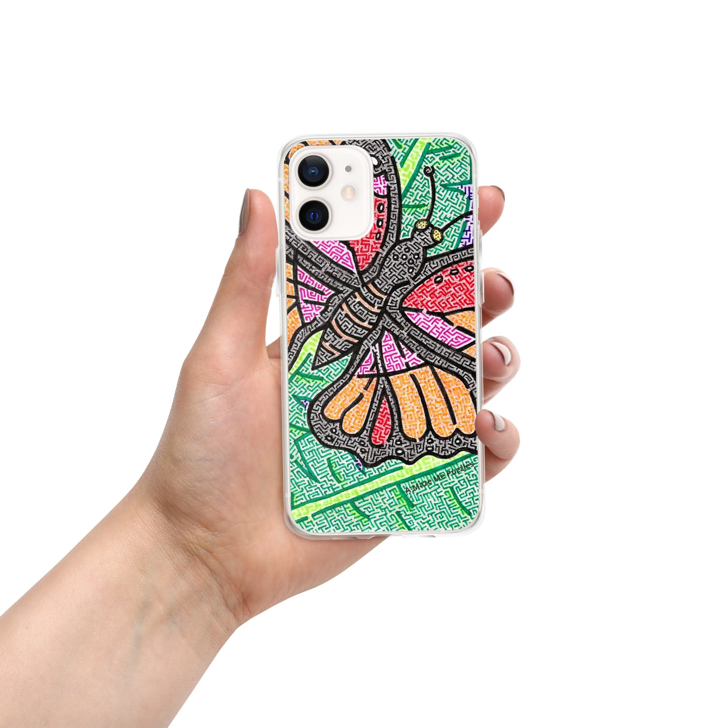 Butterfly Maze iPhone Case