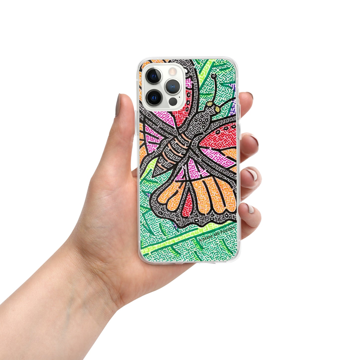 Butterfly Maze iPhone Case