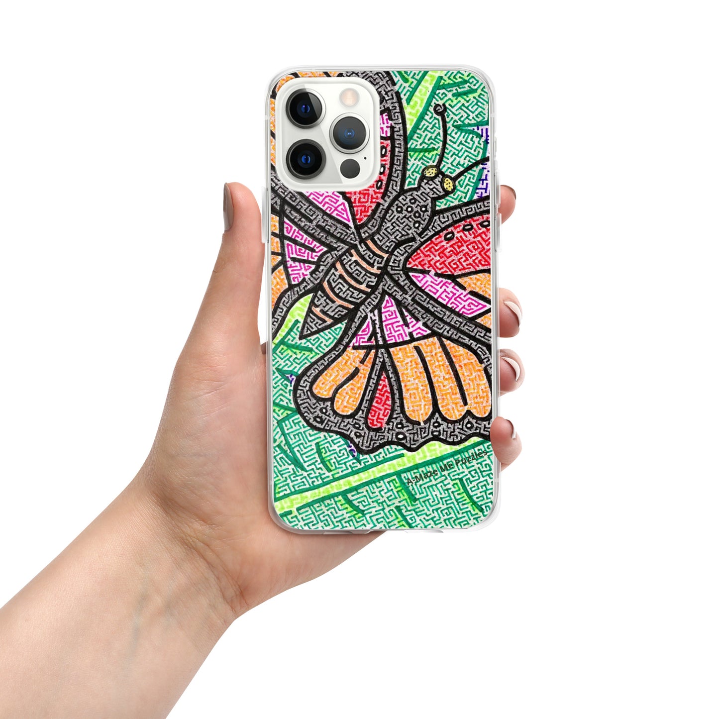 Butterfly Maze iPhone Case