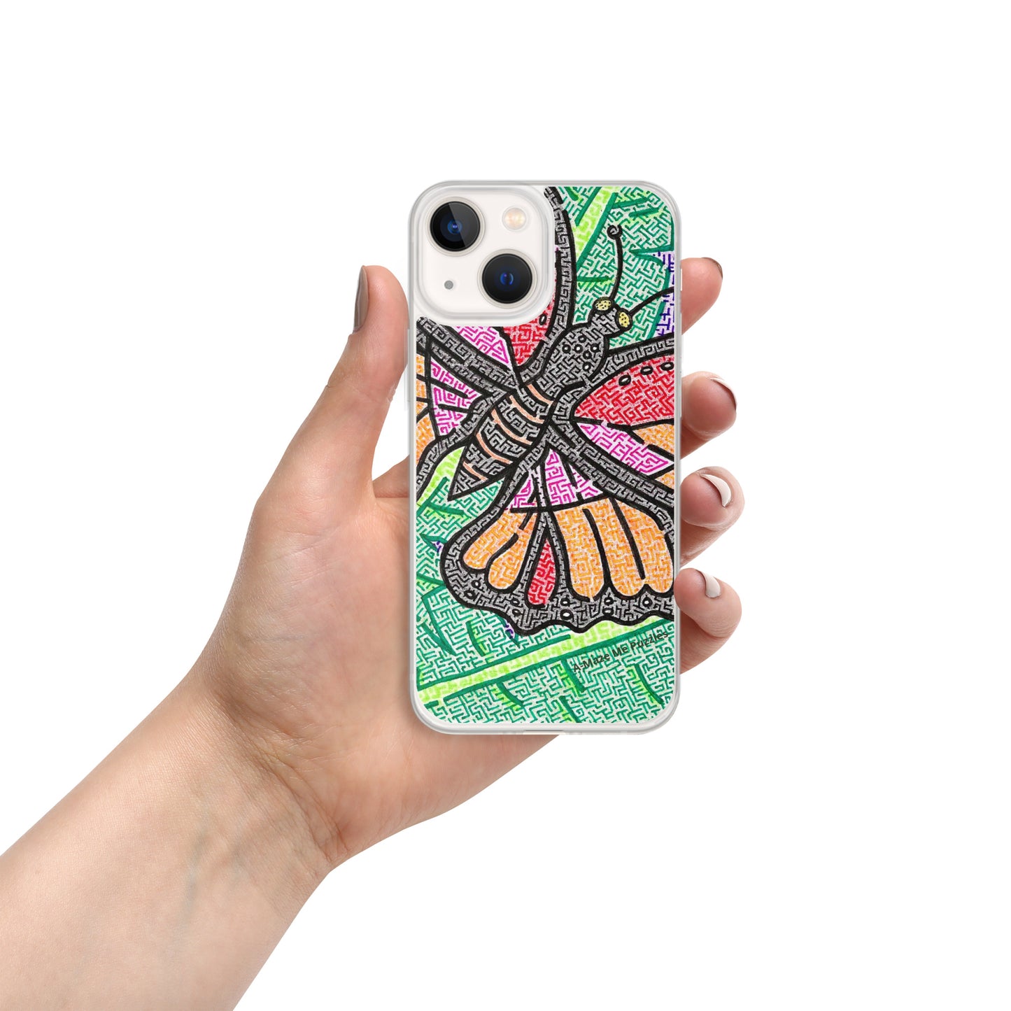 Butterfly Maze iPhone Case