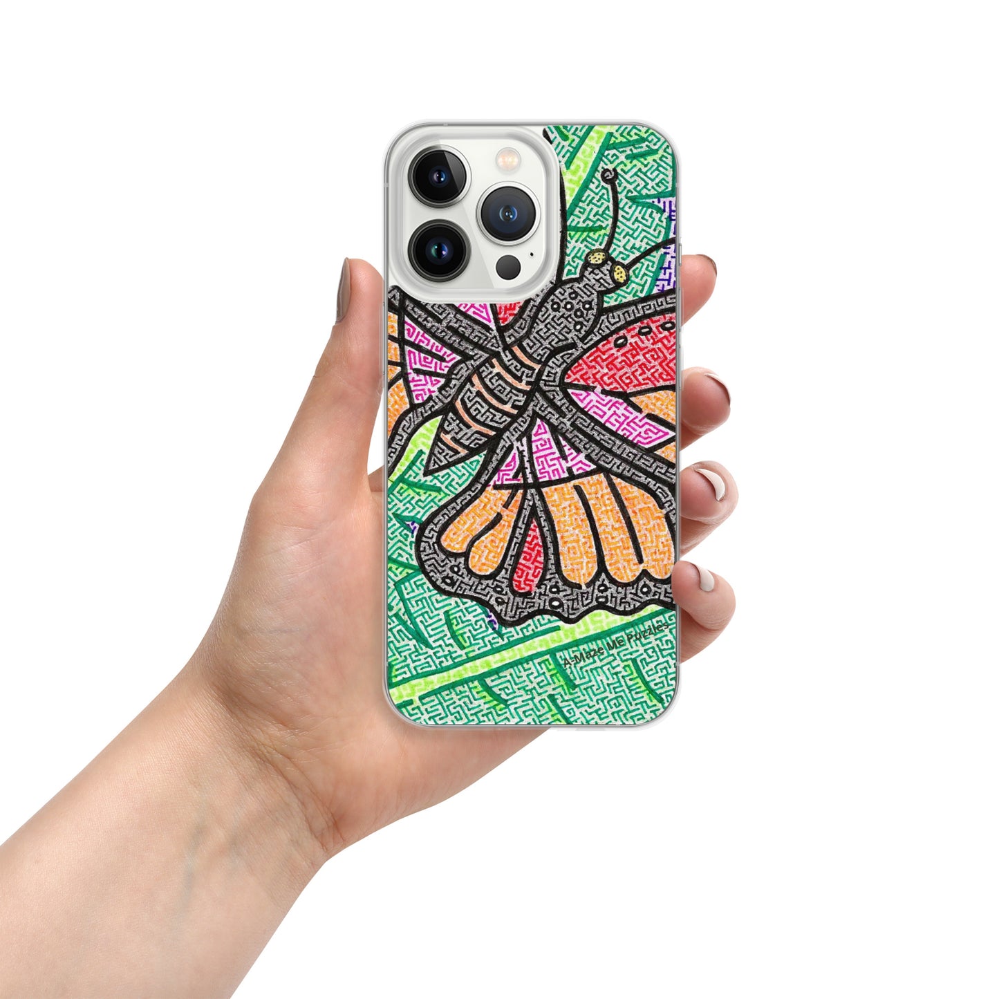 Butterfly Maze iPhone Case