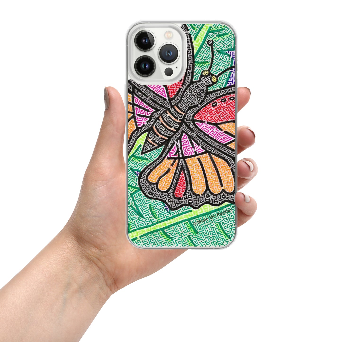 Butterfly Maze iPhone Case