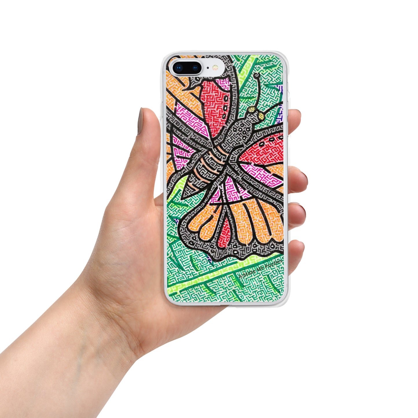 Butterfly Maze iPhone Case