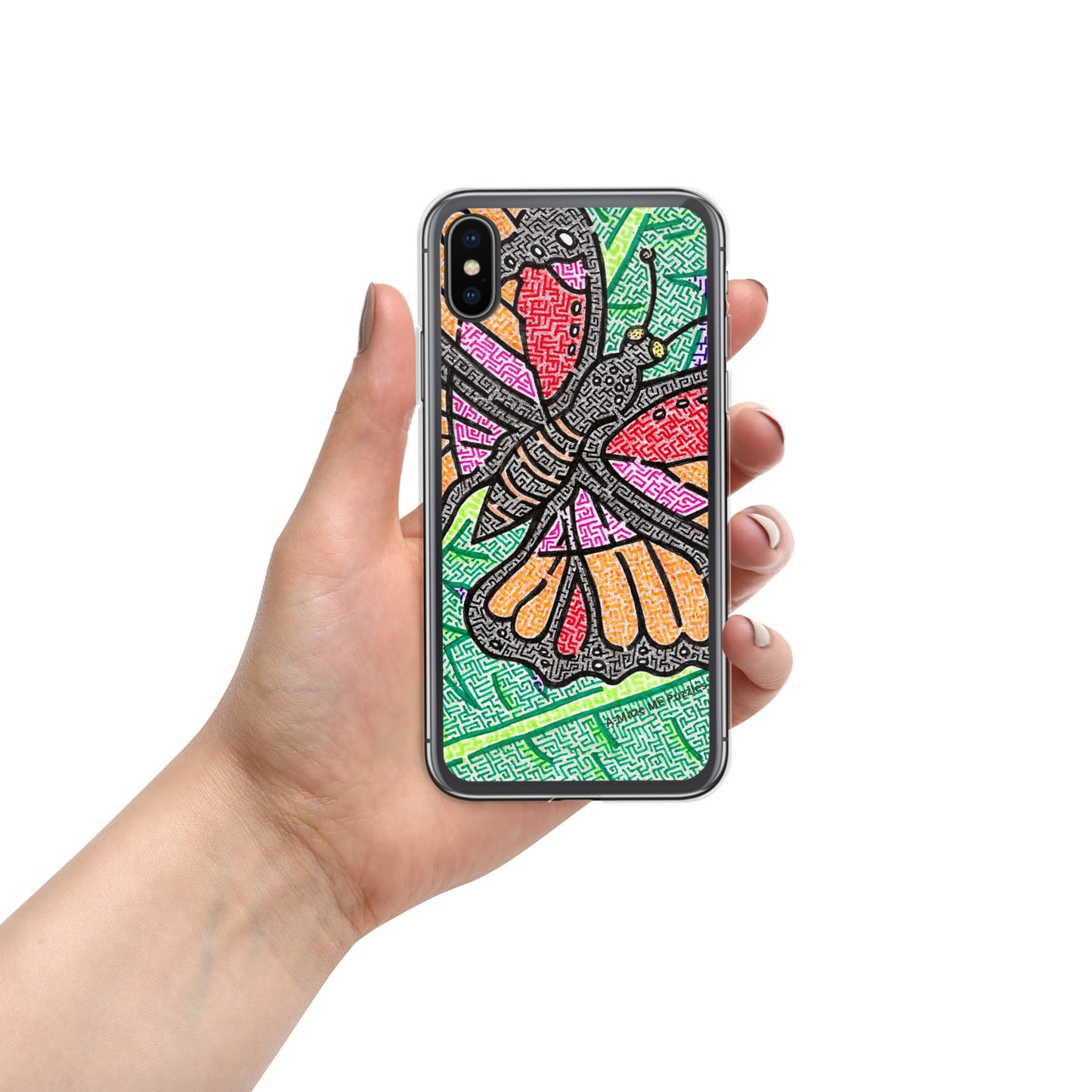 Butterfly Maze iPhone Case