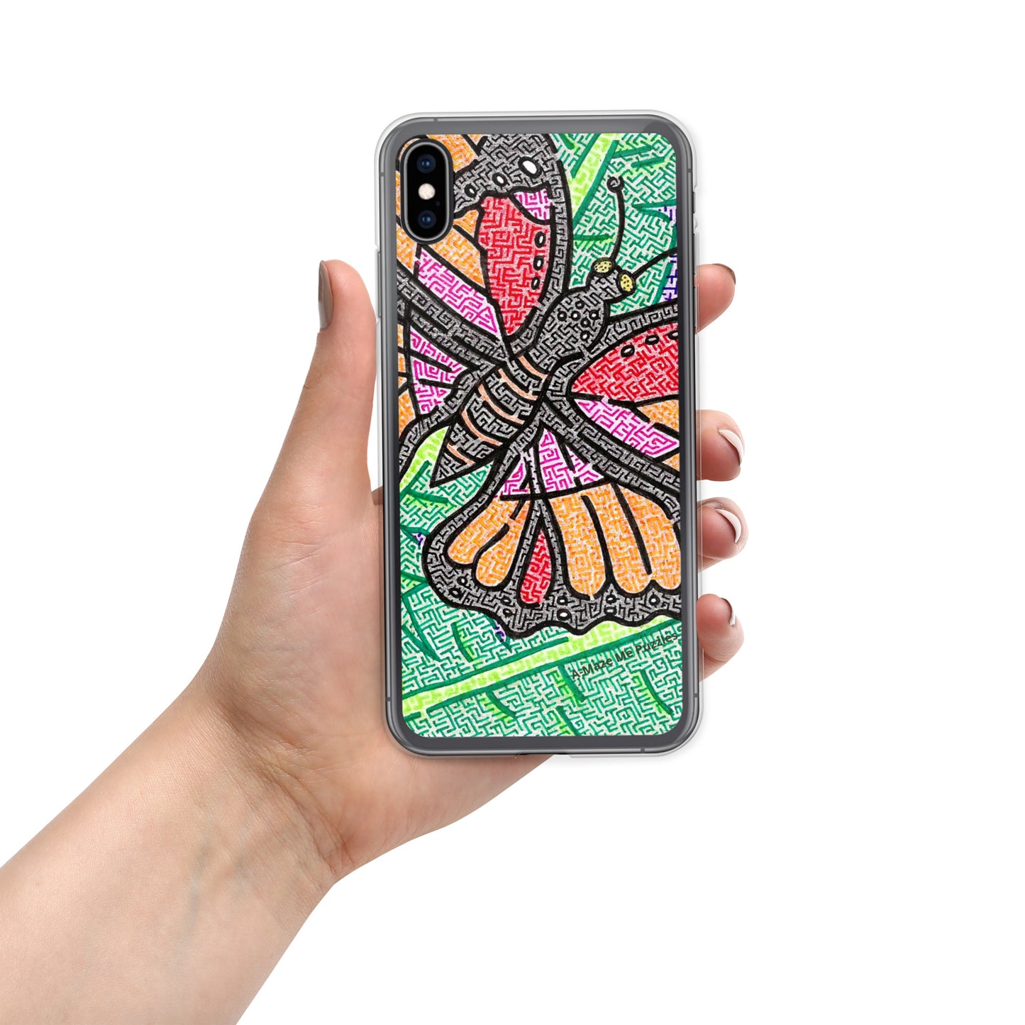 Butterfly Maze iPhone Case