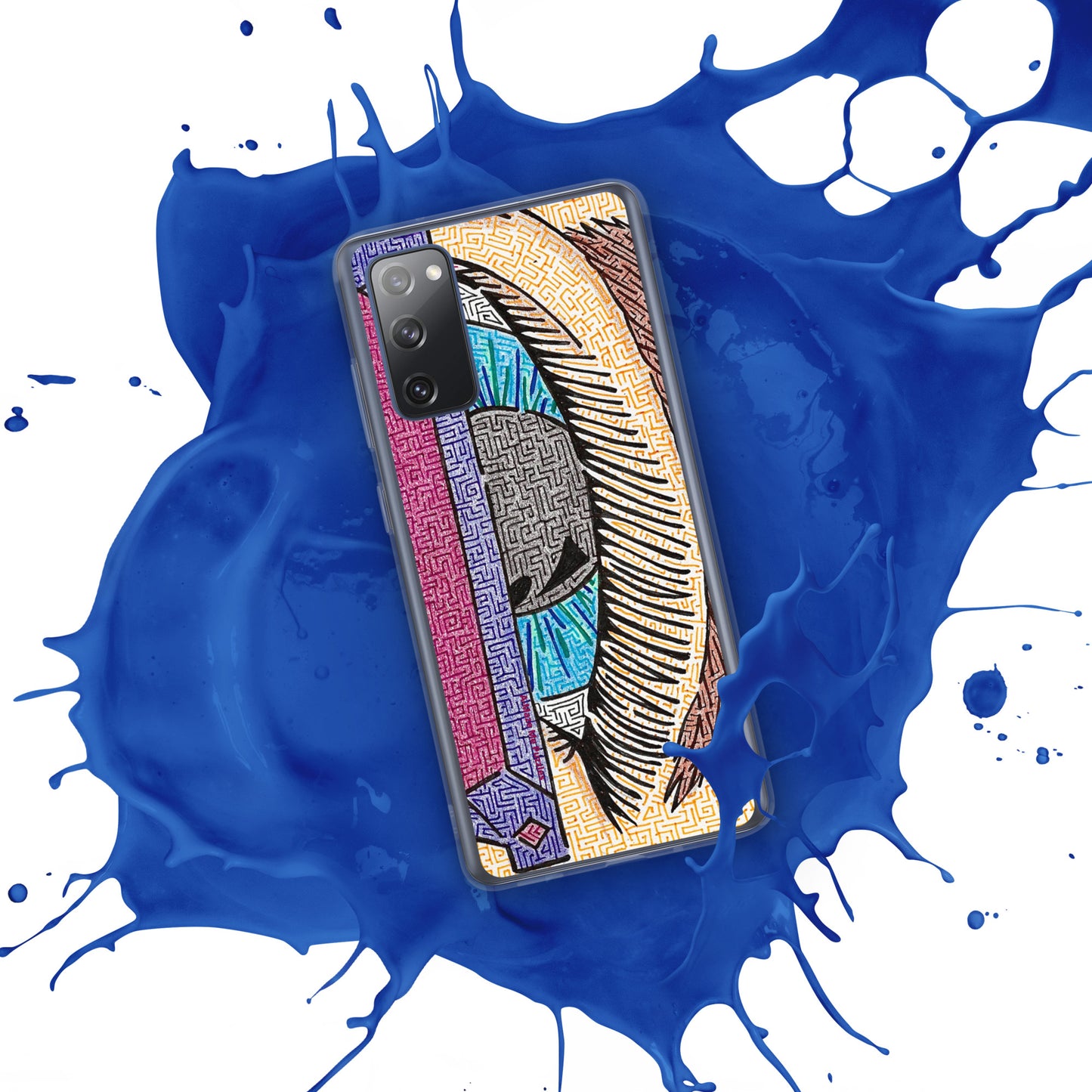 Eye Pop-Art Maze Samsung Case
