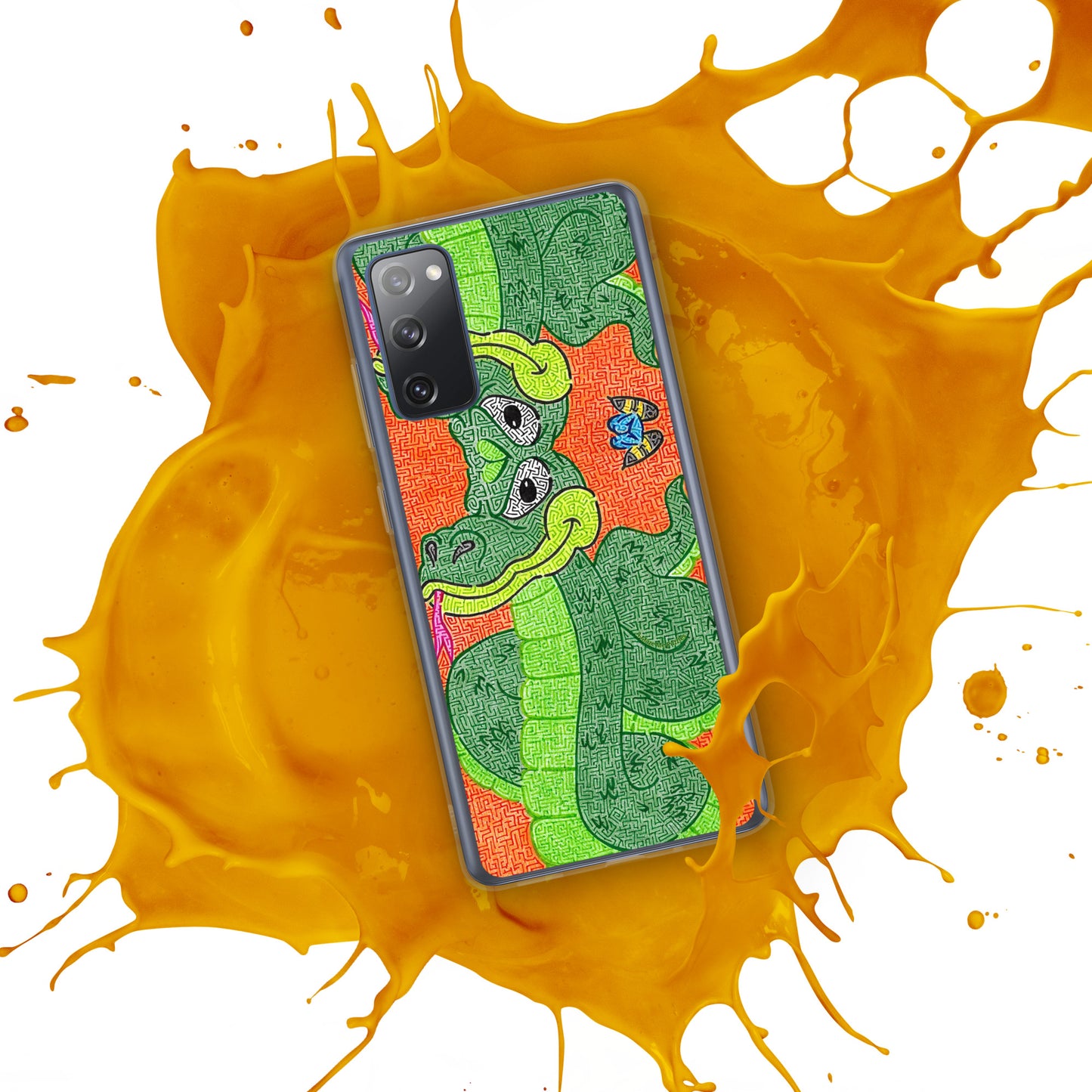 Snake Maze Samsung Case
