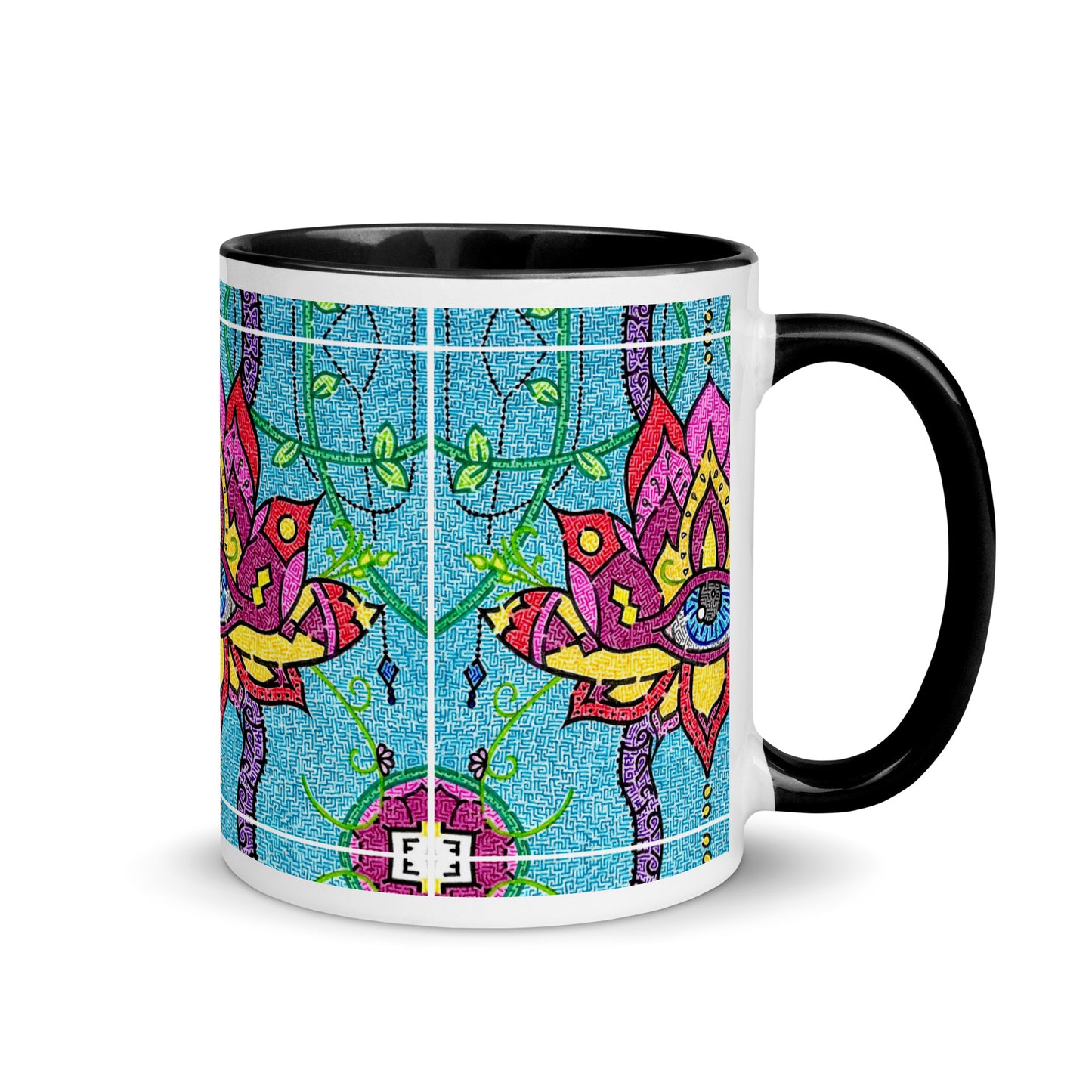 Mandala Maze Ceramic Mug