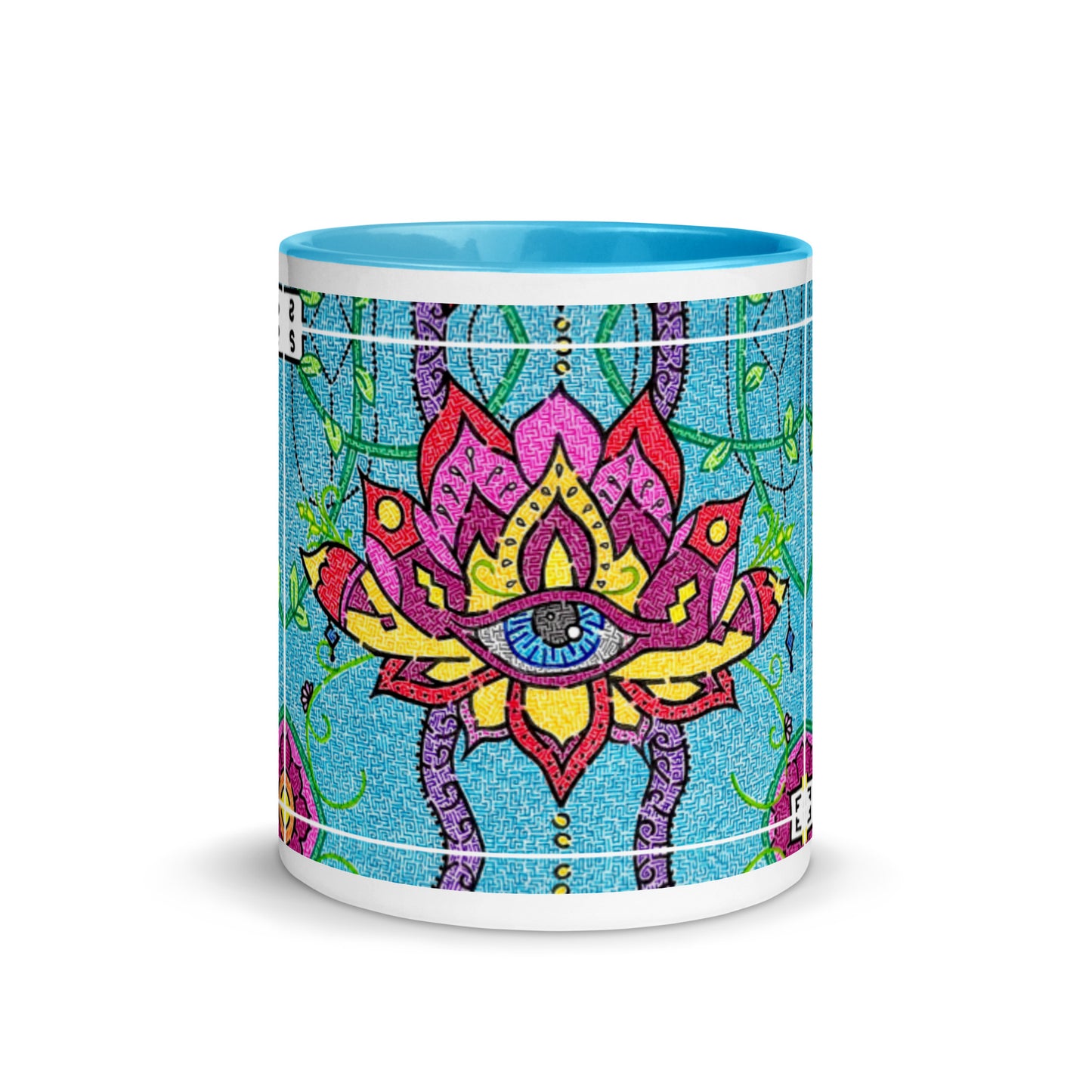 Mandala Maze Ceramic Mug