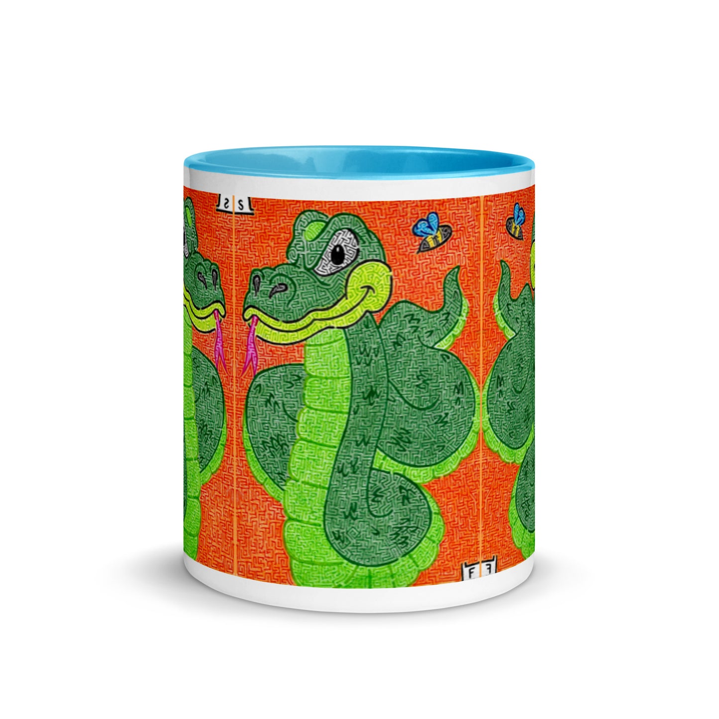 Snake Maze Ceramic Mug