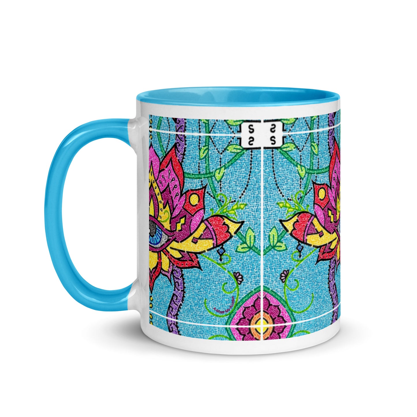 Mandala Maze Ceramic Mug