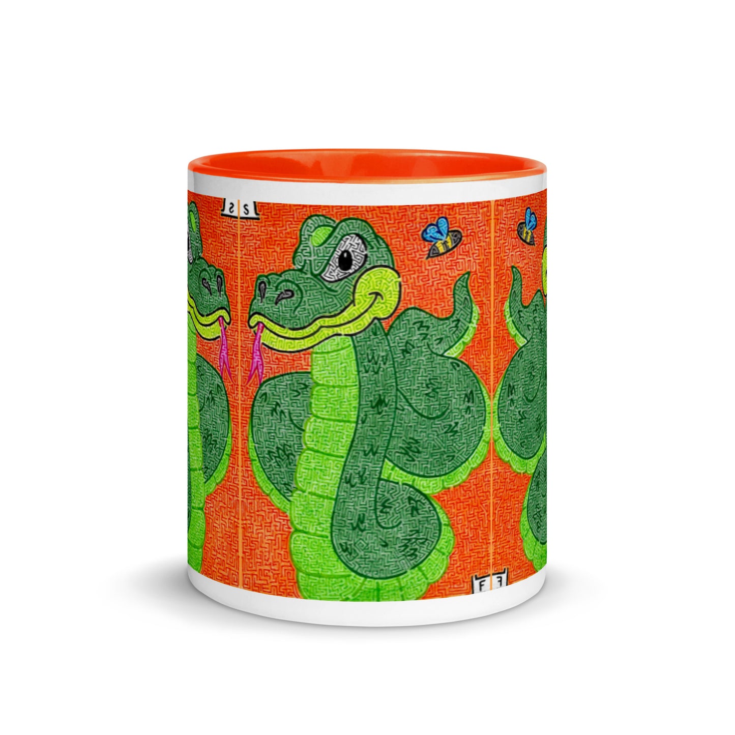Snake Maze Ceramic Mug