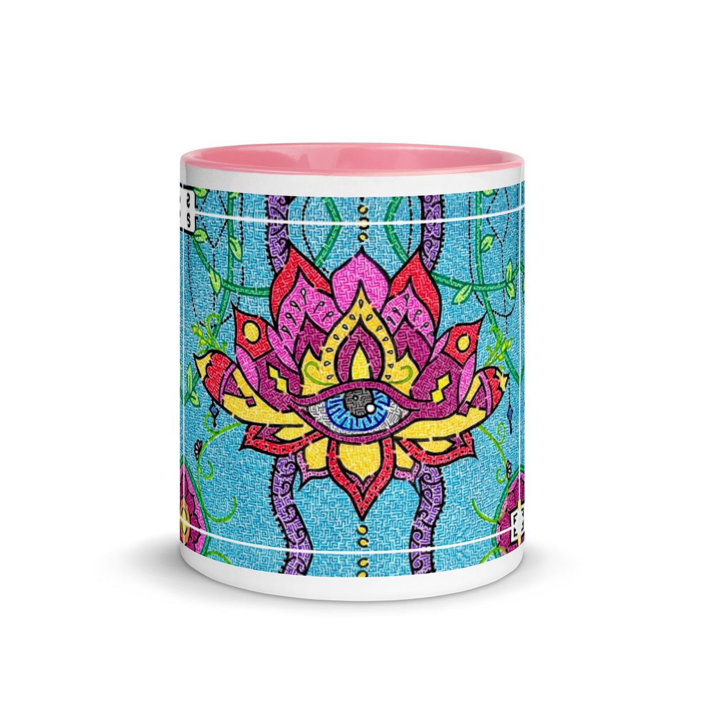 Mandala Maze Ceramic Mug
