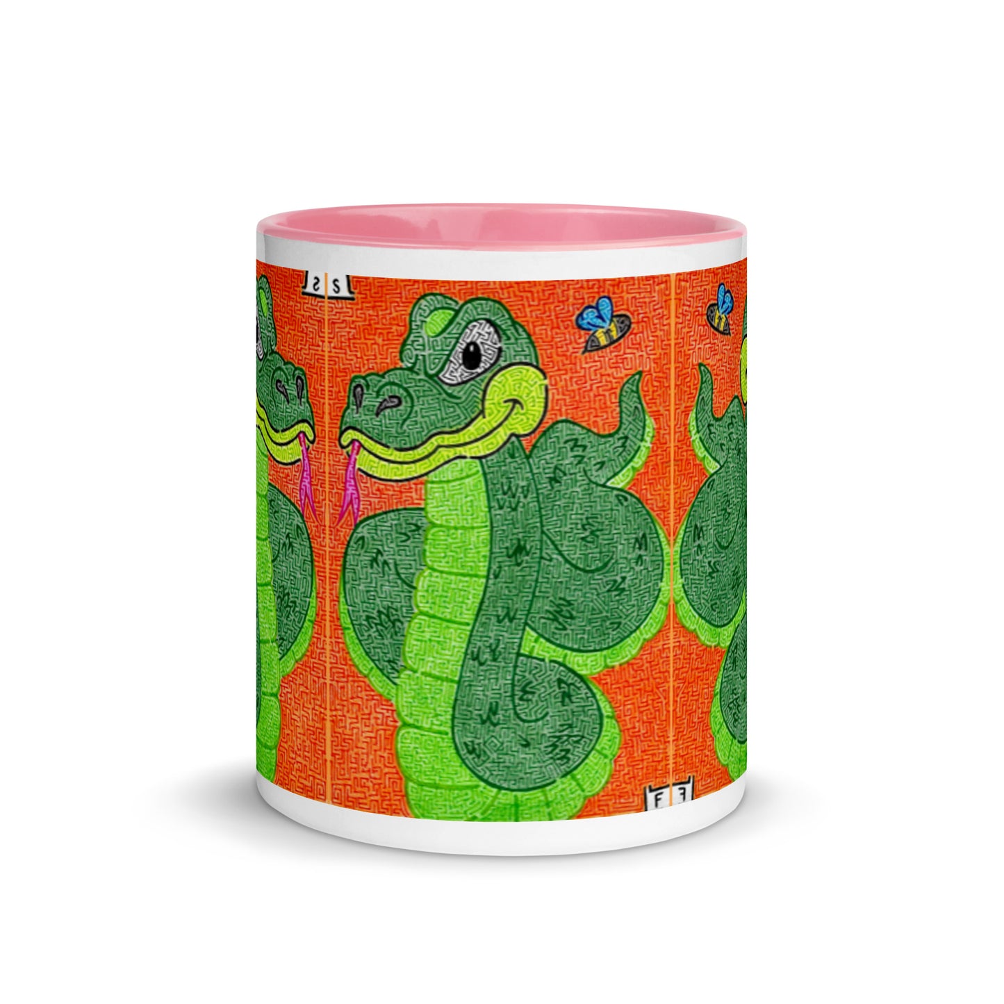 Snake Maze Ceramic Mug