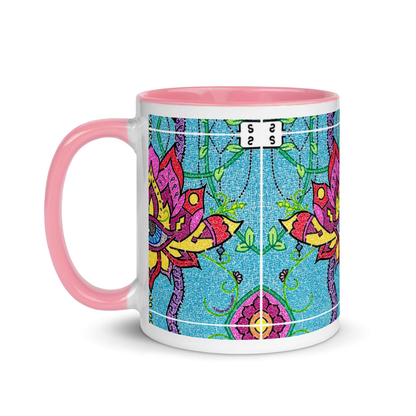 Mandala Maze Ceramic Mug