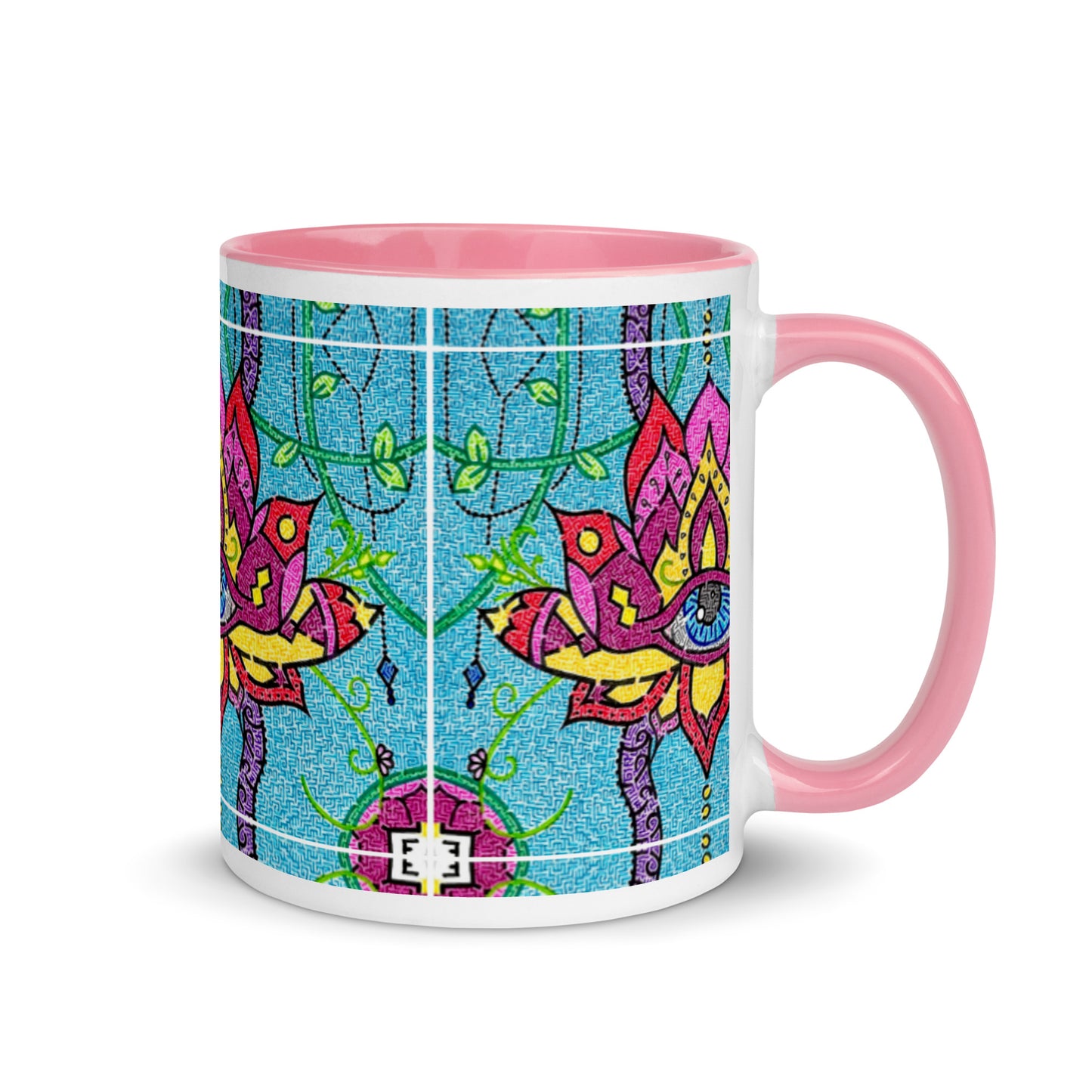 Mandala Maze Ceramic Mug