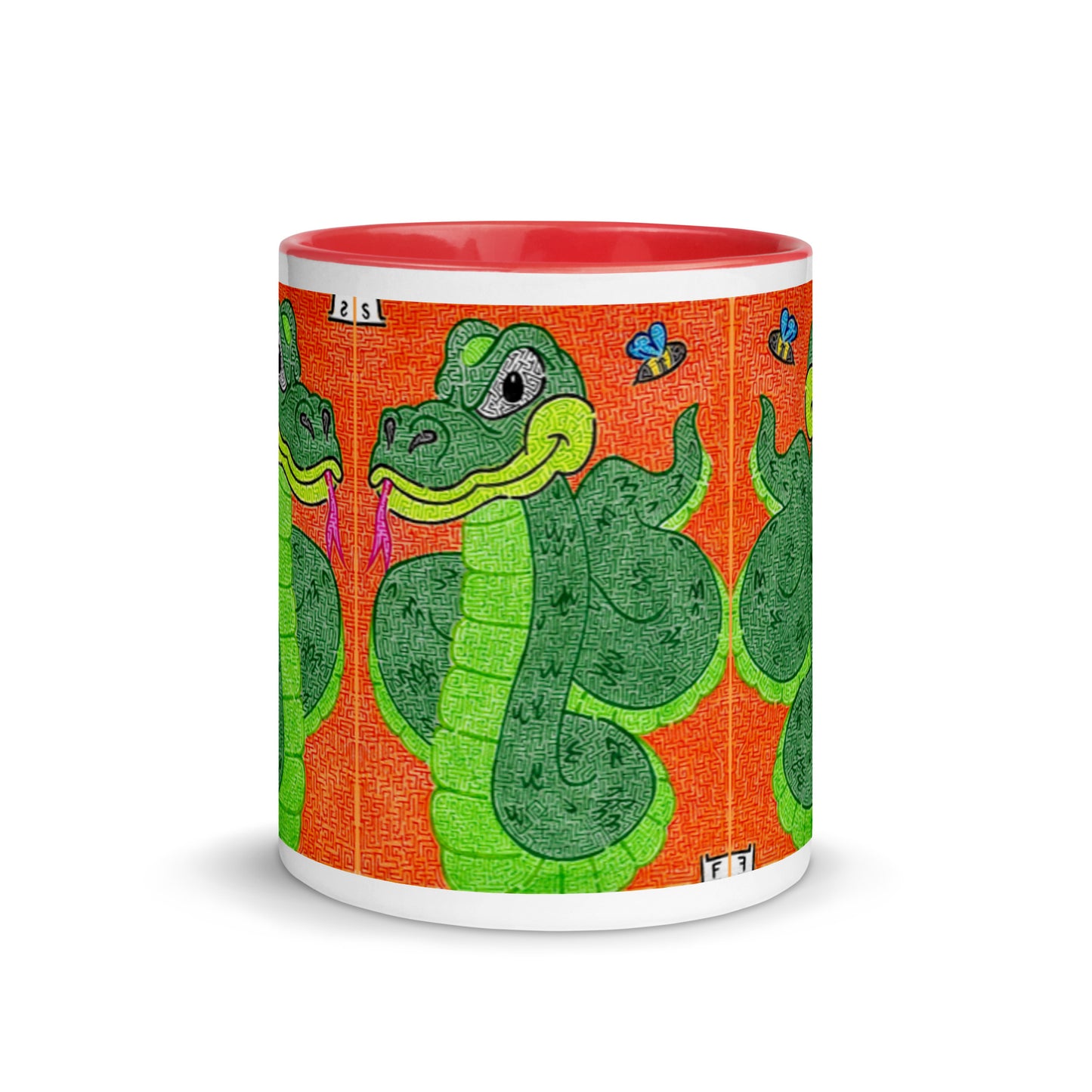 Snake Maze Ceramic Mug