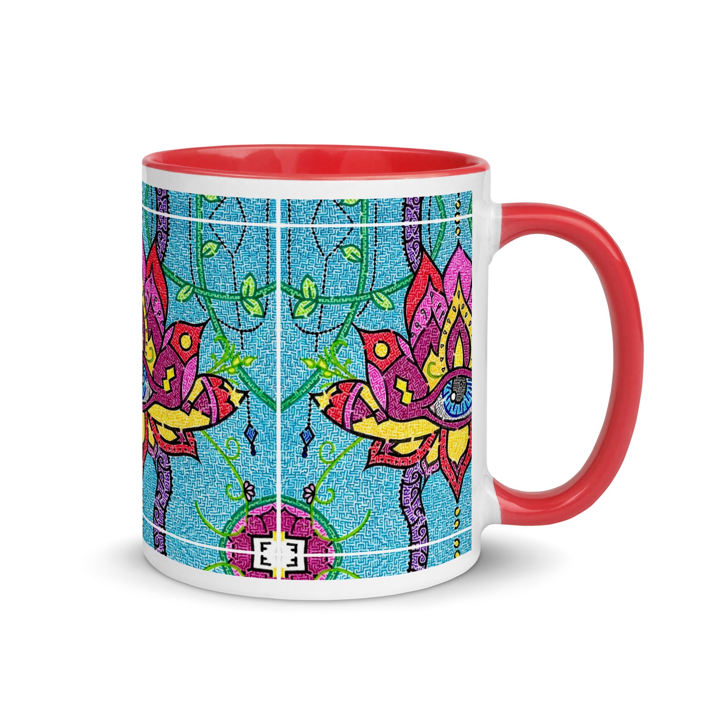 Mandala Maze Ceramic Mug