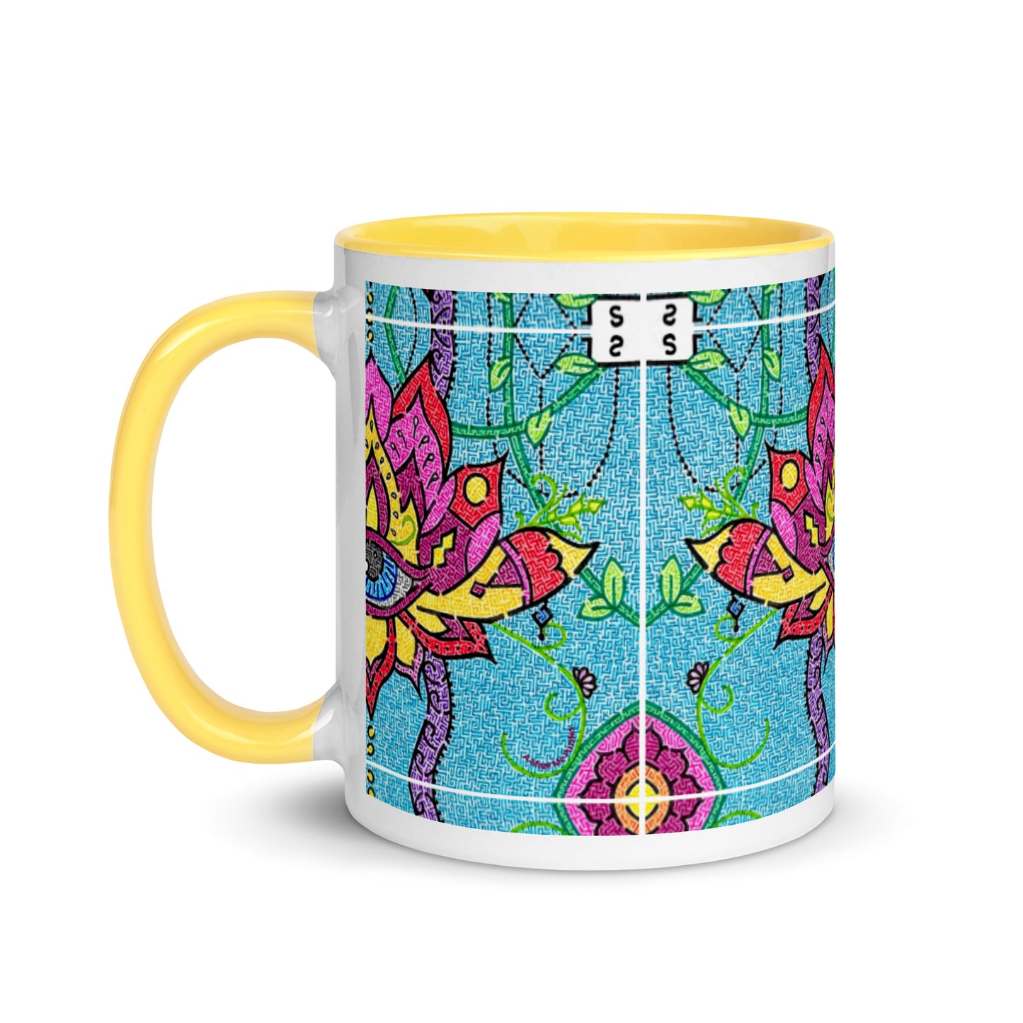 Mandala Maze Ceramic Mug