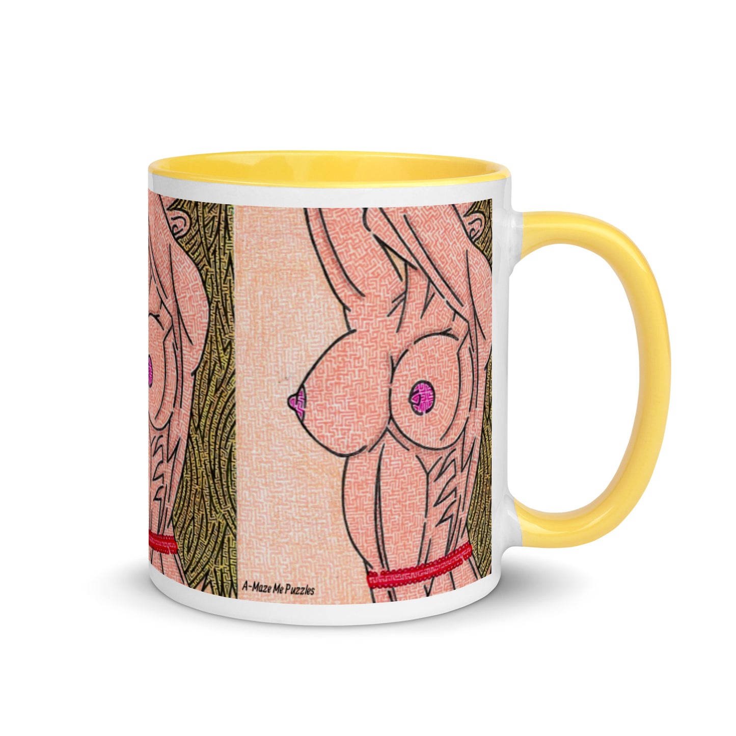 Breasts Maze Ceramic Mug