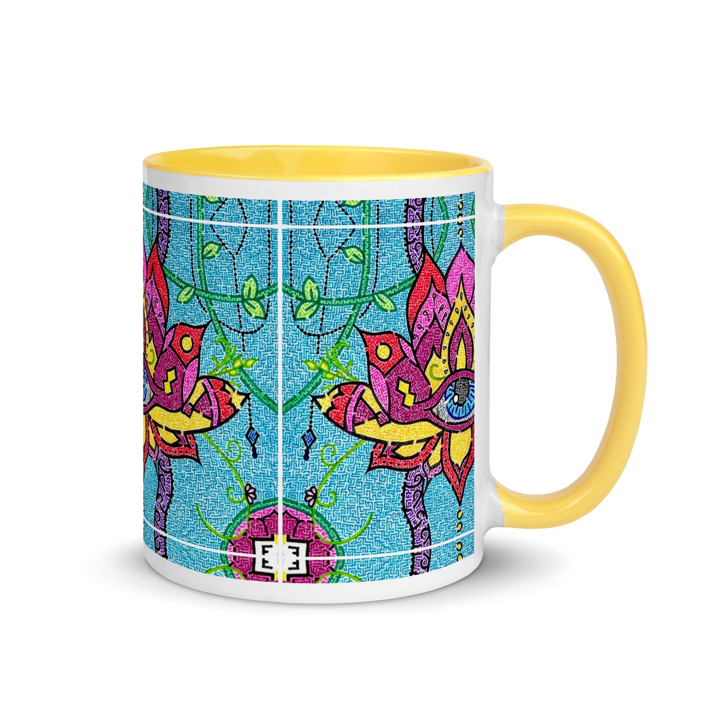 Mandala Maze Ceramic Mug