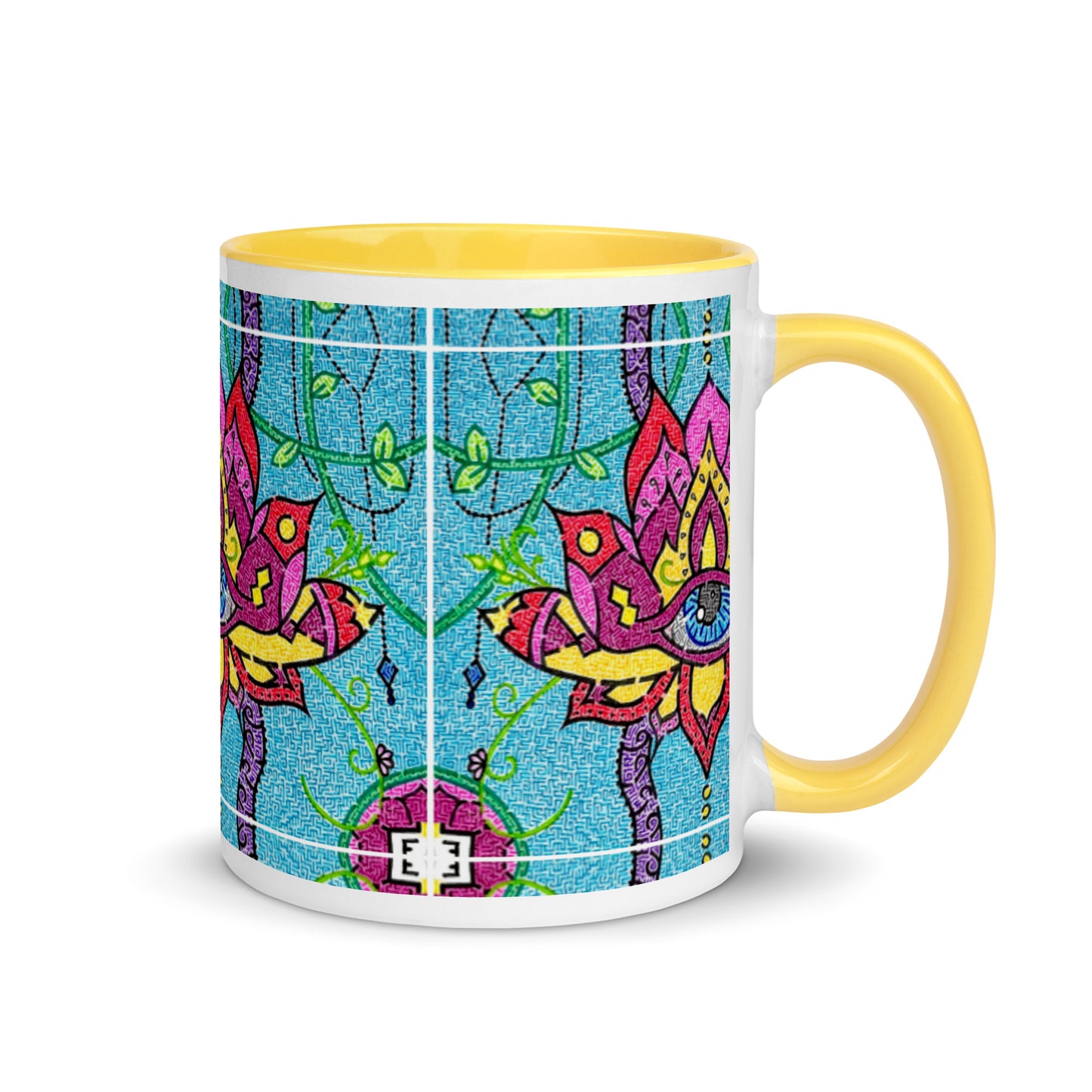 Mandala Maze Ceramic Mug