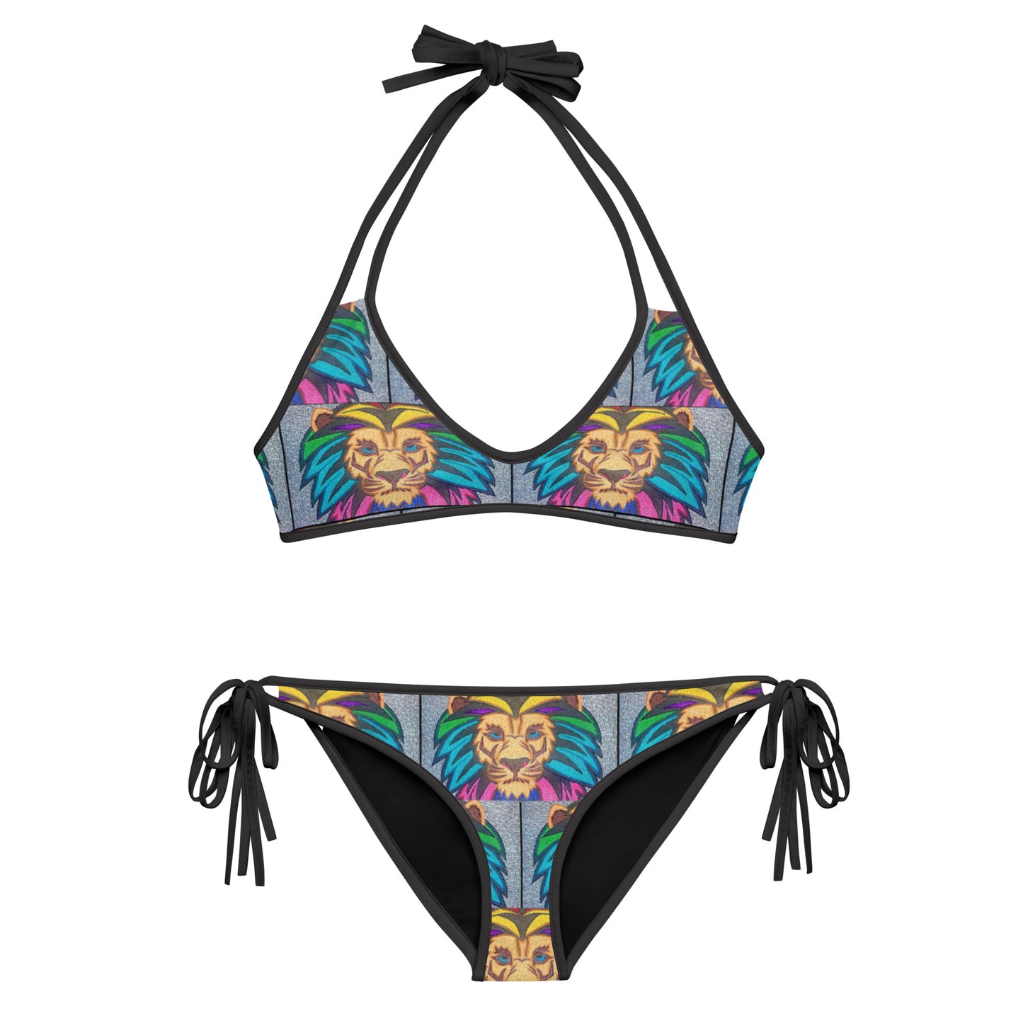 Lion Maze Bikini