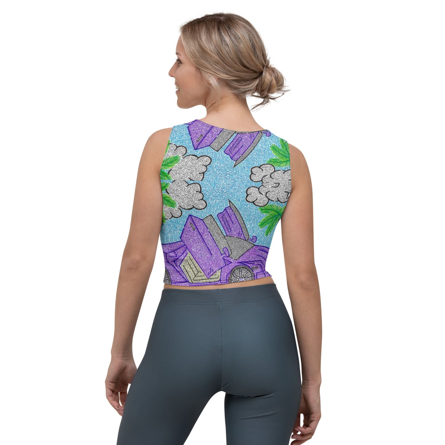 Lamborghini Maze Women's Crop Top