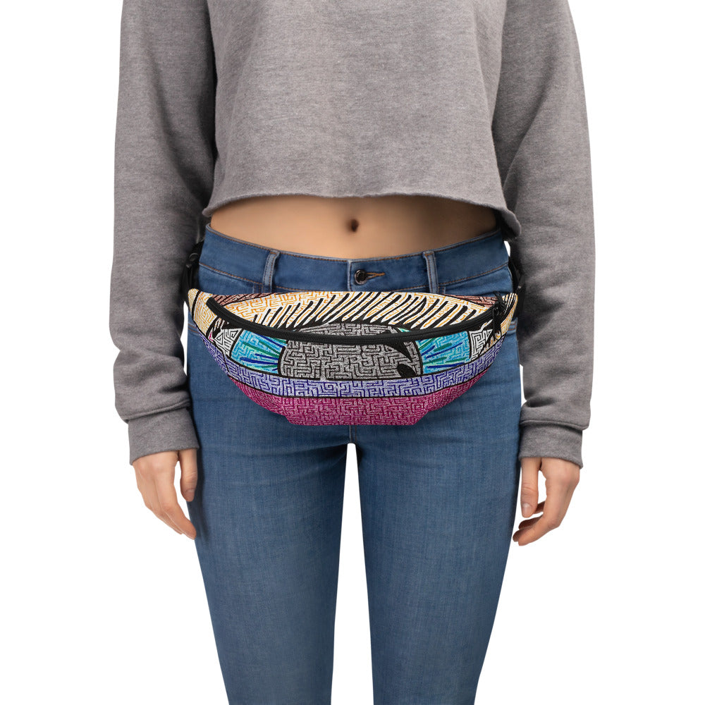 Eye Pop-Art Maze Fanny Pack