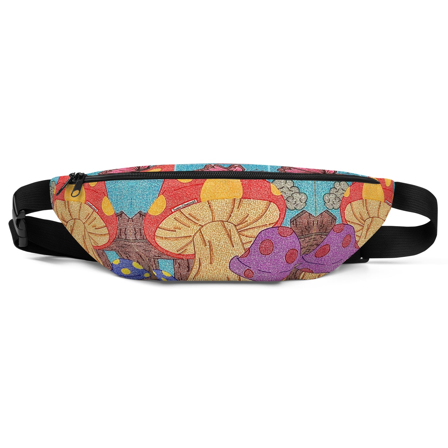 Mushroom Maze Fanny Pack