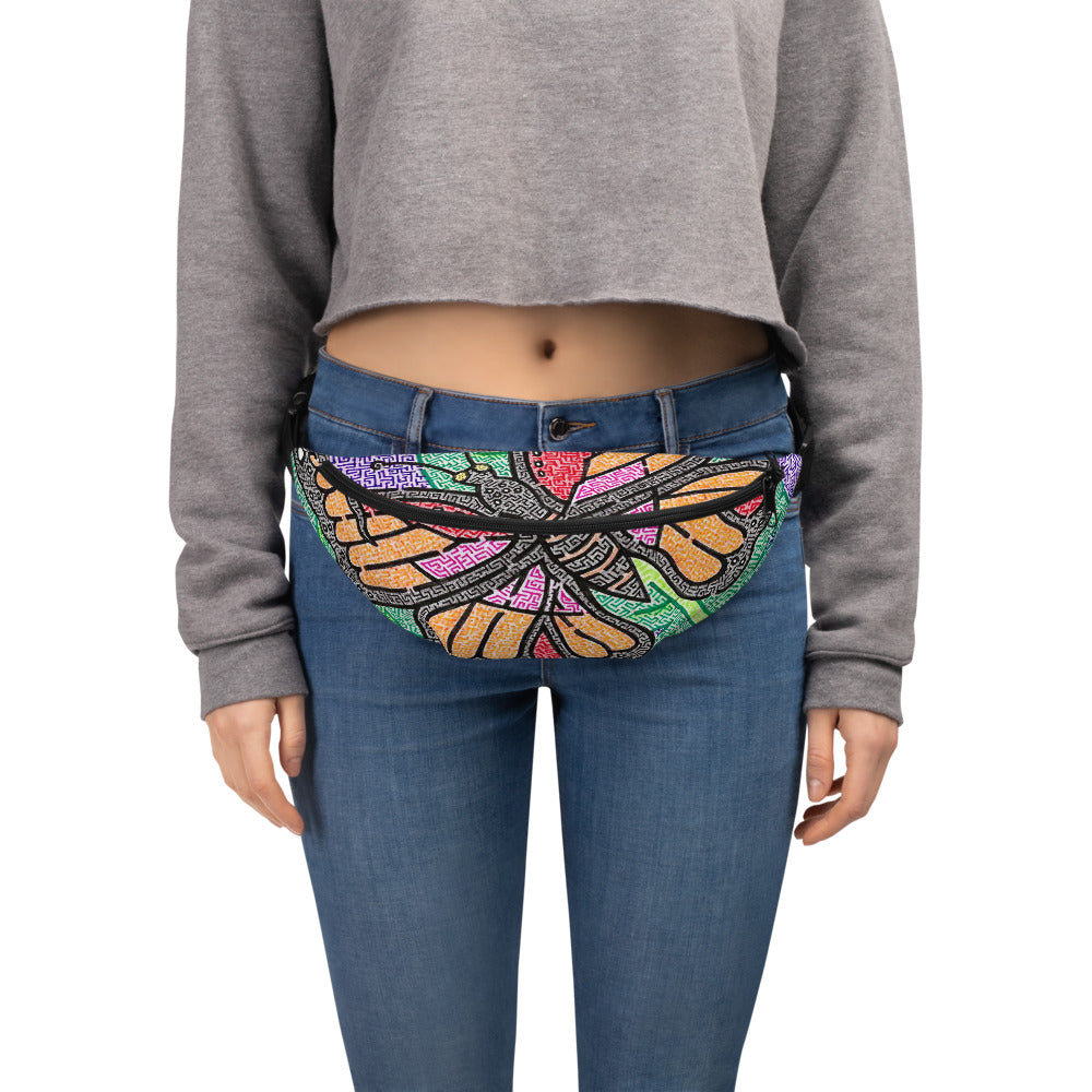 Butterfly Maze Fanny Pack