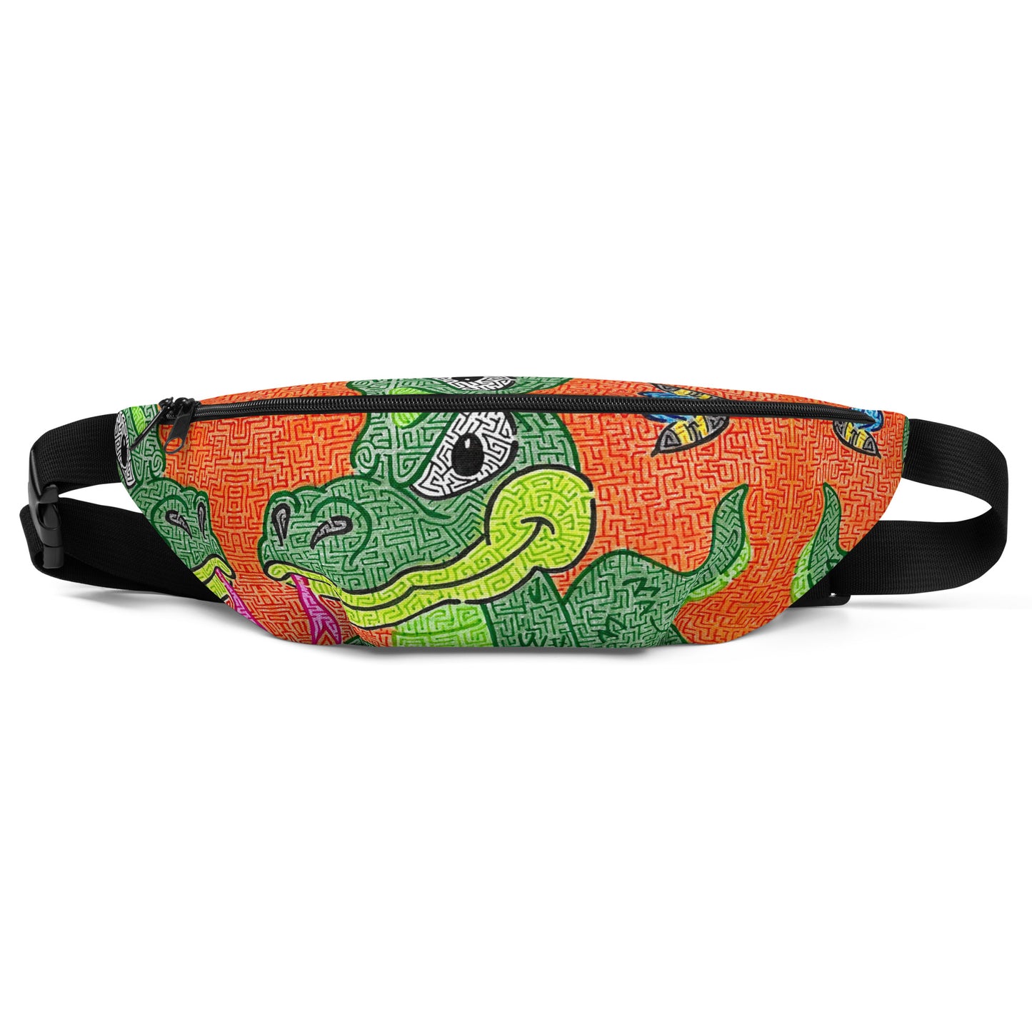 Snake Maze Fanny Pack