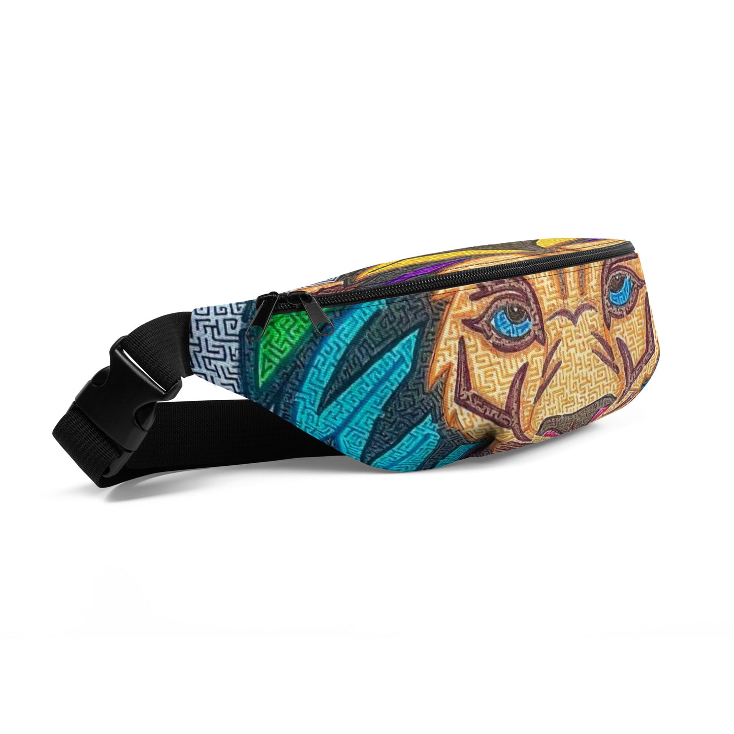 Lion Maze Fanny Pack