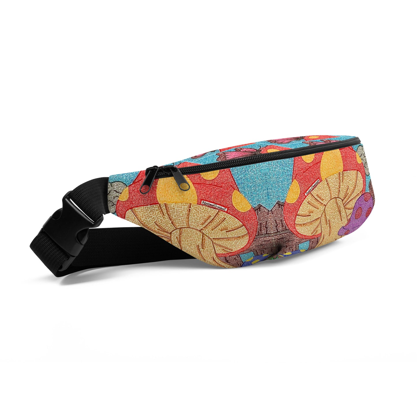 Mushroom Maze Fanny Pack