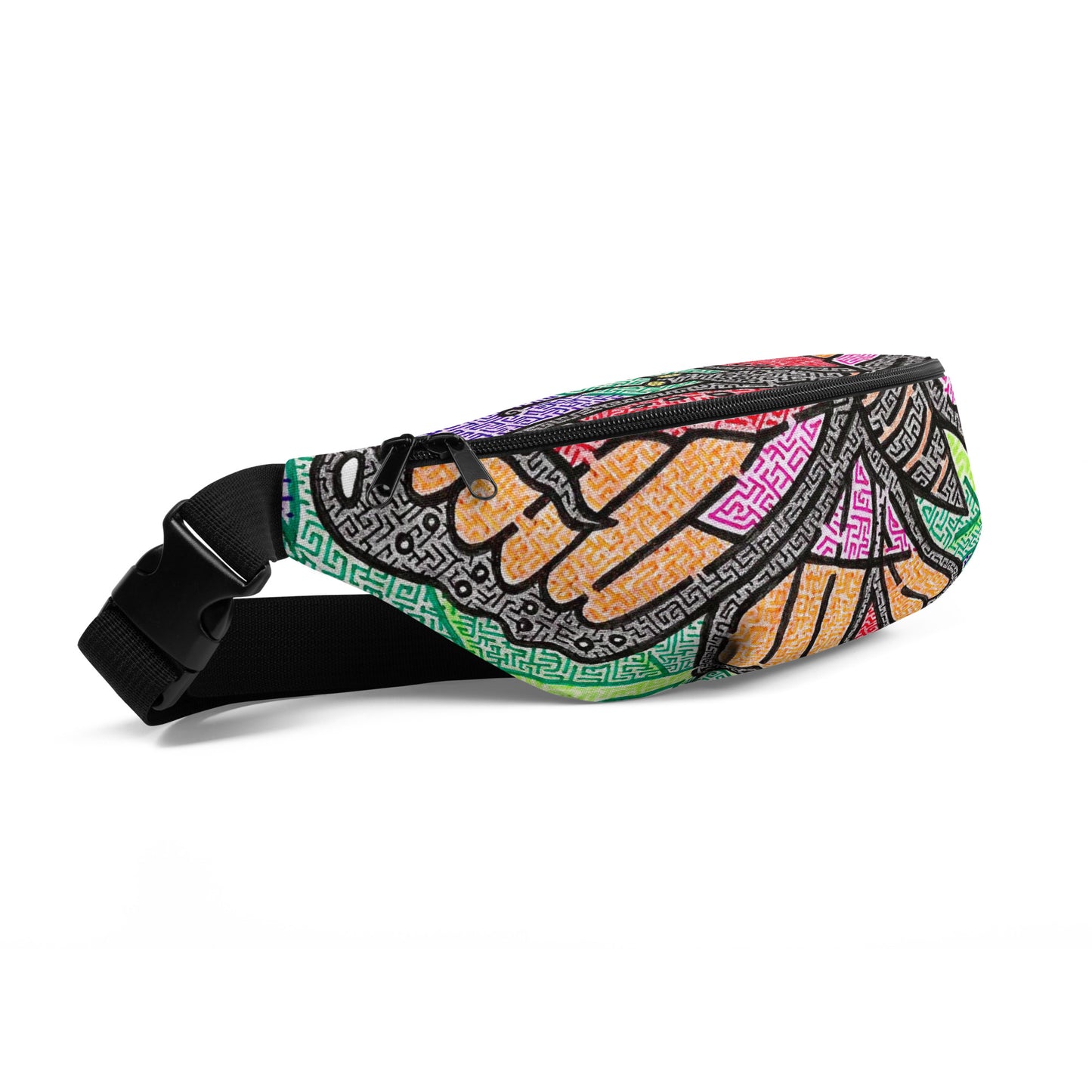 Butterfly Maze Fanny Pack