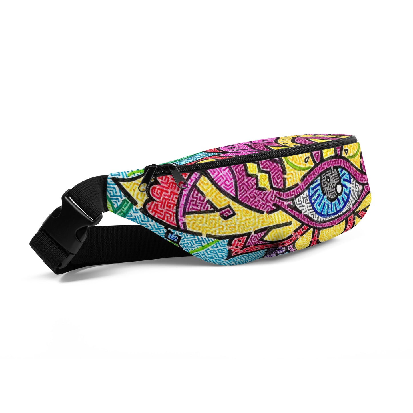 Mandala Maze Fanny Pack