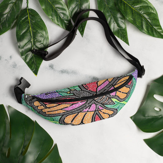 Butterfly Maze Fanny Pack