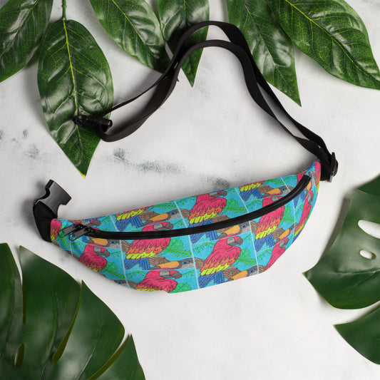 Parrot Maze Fanny Pack