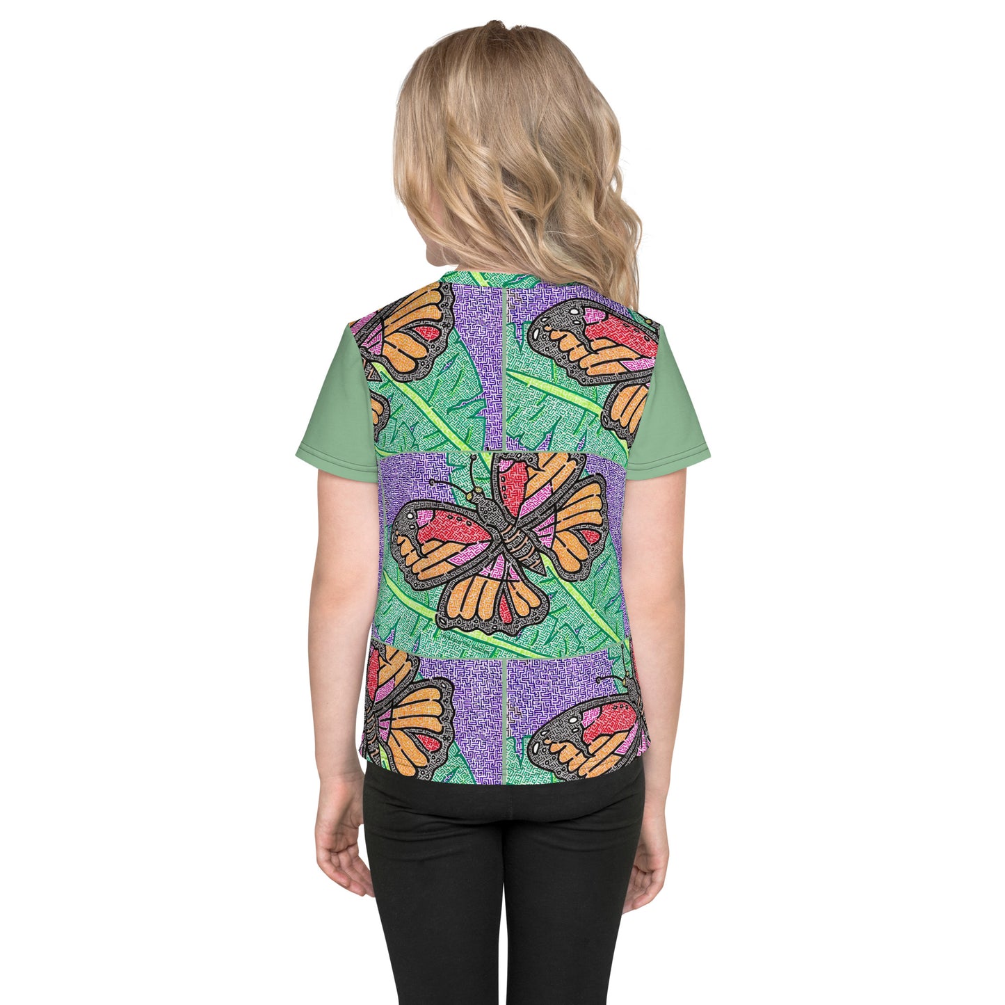 Butterfly Maze Youth T-Shirt