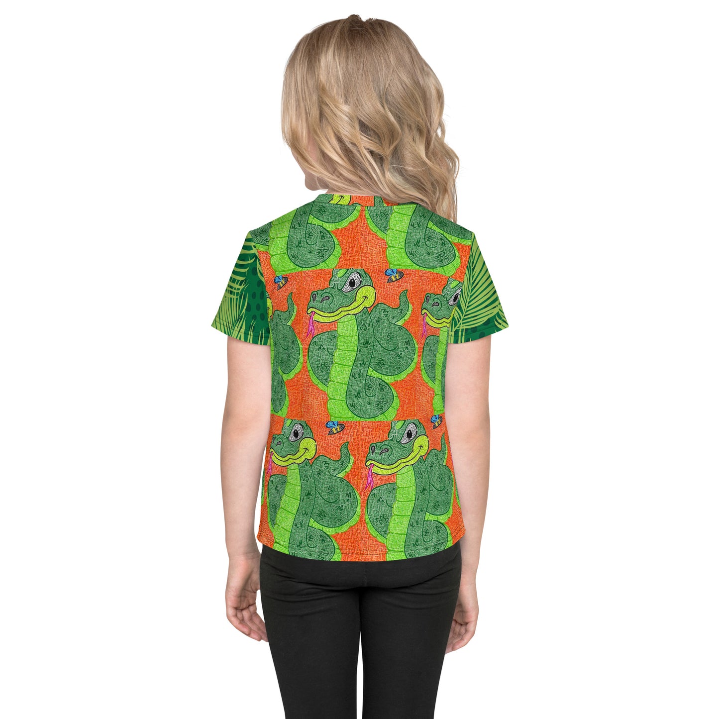 Snake Maze Kids T-Shirt