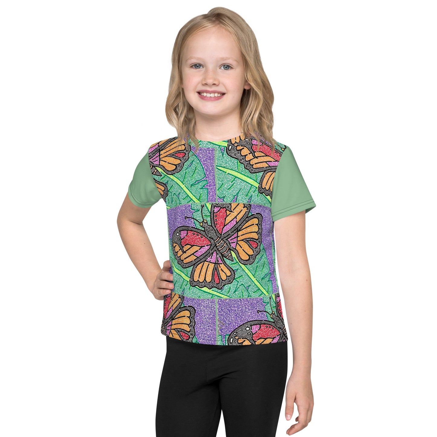 Butterfly Maze Youth T-Shirt