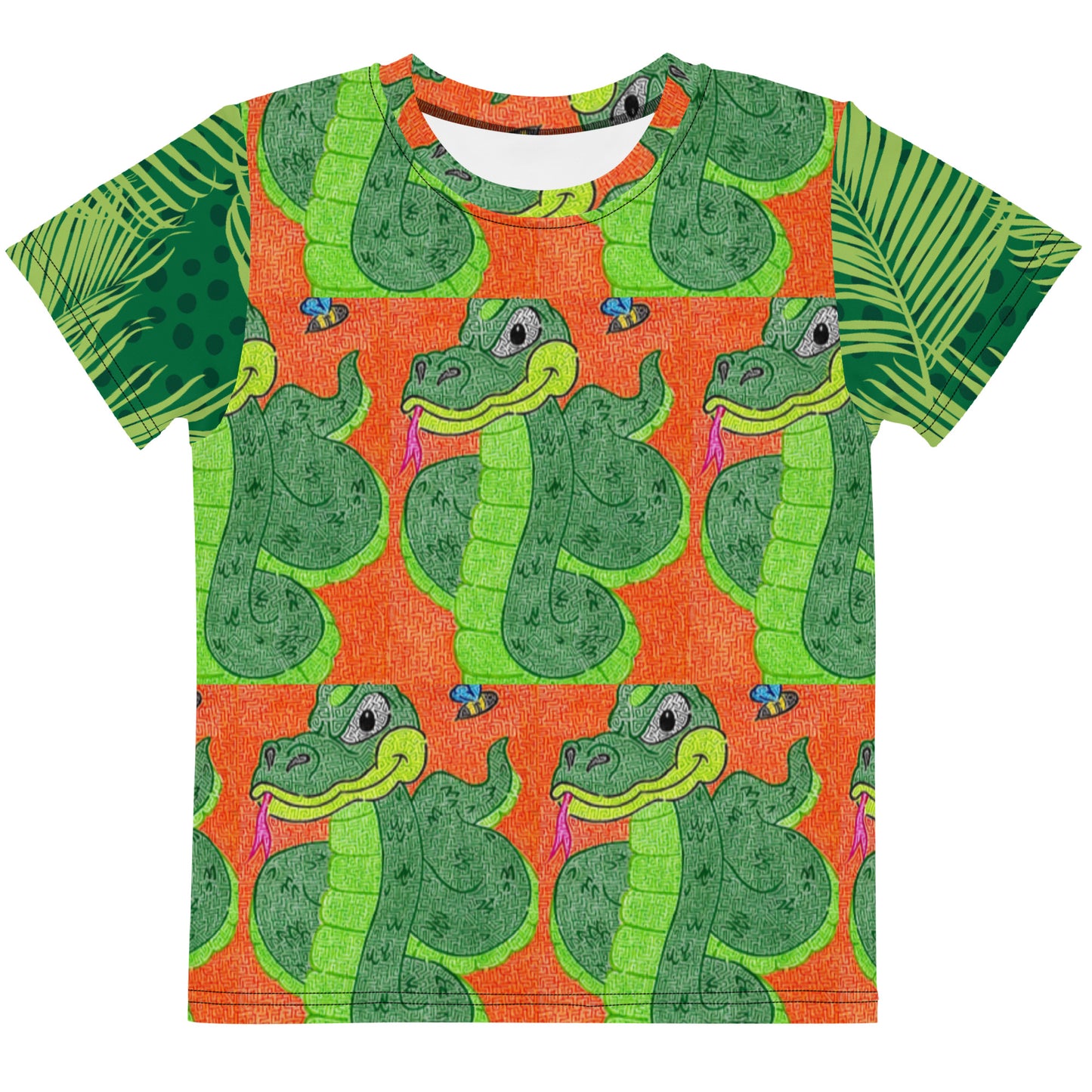Snake Maze Kids T-Shirt